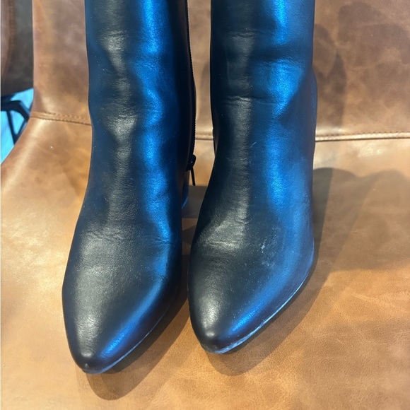 Sugar Sleek Black Ankle Booties - Picture 5 of 7